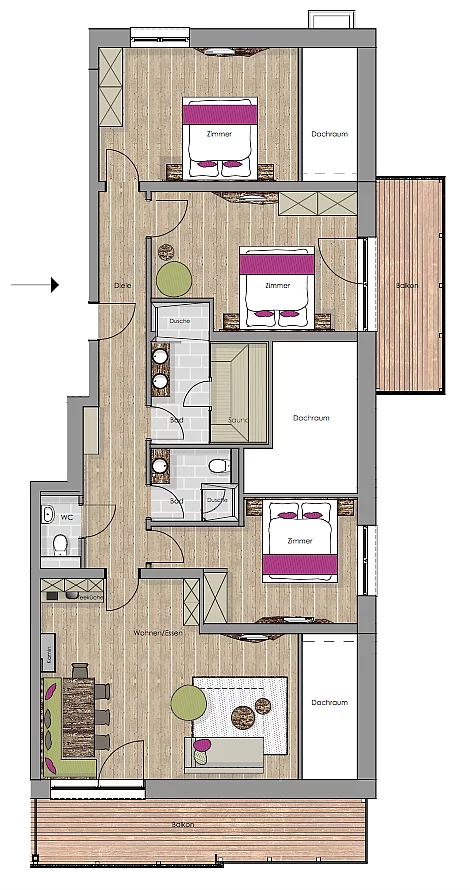 Plan Appartement Thresl
