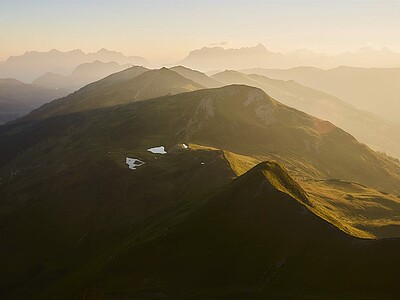 Sonnenaufgang Saalbach 