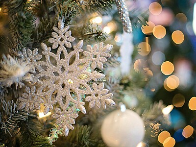 Weihnachtsdetails Liebe Heimat