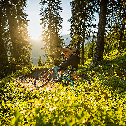 Biken in Saalbach 