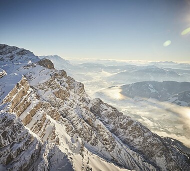 Berglandschaft im Winter 