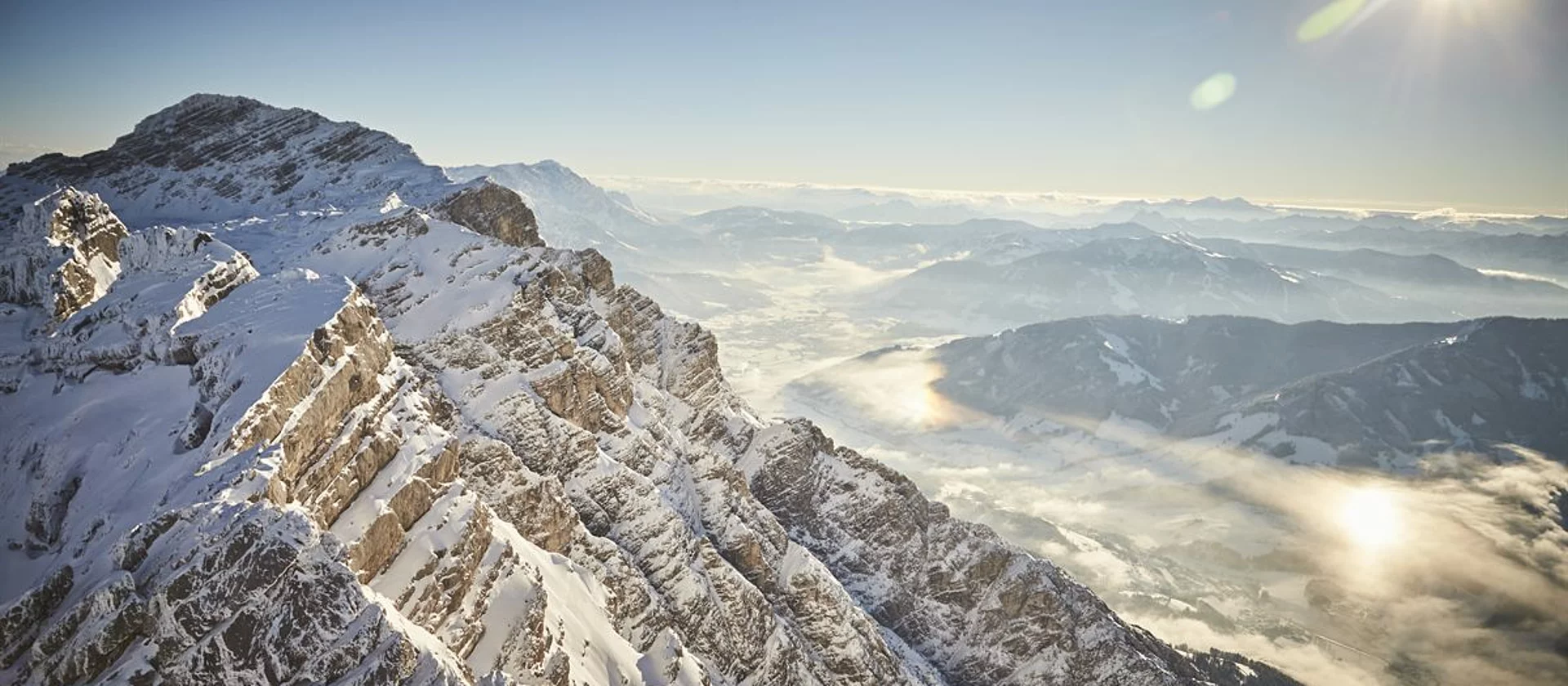 Berglandschaft im Winter 