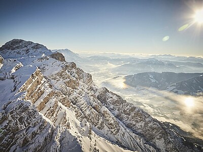 Berglandschaft im Winter 