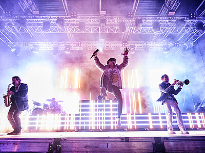 Parov Stelar und Florian Trykowski in Saalbach