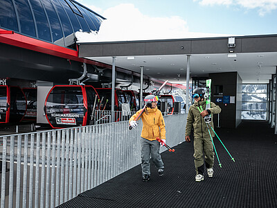 Skifahren Saalbach 
