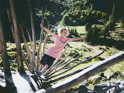 Kinder in Saalbach 