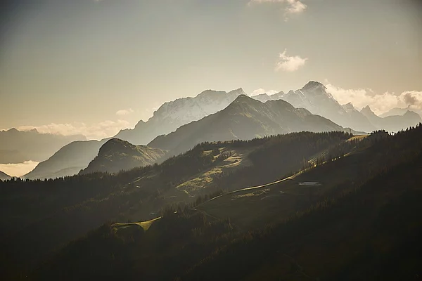 Berglandschaft Saalbach 