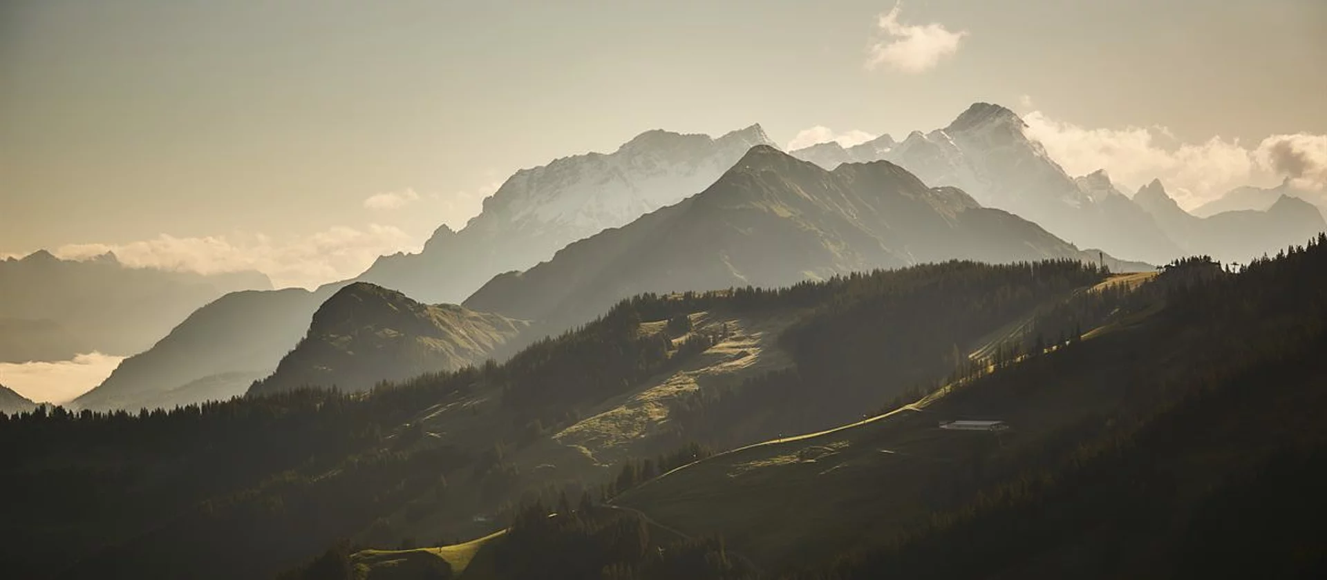 Berglandschaft Saalbach 