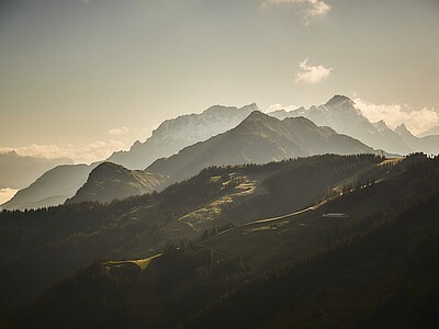 Berglandschaft Saalbach 