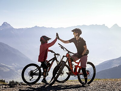 Biken in Saalbach 