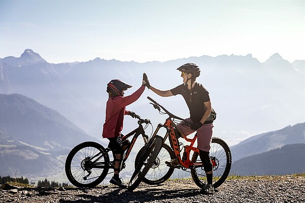 Biken in Saalbach 